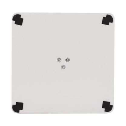 Base metallic White matte 40x40x72 HM414.12