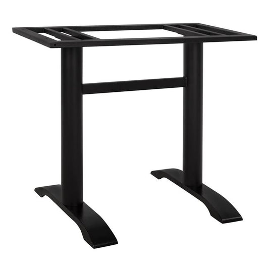 Metal base black matte 57x54x72.5 with desktop support HM458 image 1