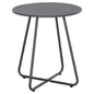 SIDE TABLE ROUND SAMMON HM6271.01 METAL IN GREY COLOR Φ45x50Hcm. image 1
