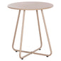SIDE TABLE ROUND SAMMON HM6271.03 METAL IN CAPPUCCINO COLOR Φ45x50Hcm. image 1
