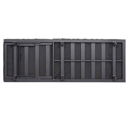 PROFESSIONAL SUNLOUNGER JESSIE HM10714.03 DARK GREY ALUMINUM & CUSHION 200x71x35.5-95Hcm.