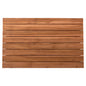 TABLETOP RECTANGULAR HM6138 SOLID TEAK WOOD IN NATURAL COLOR 130x80.5x2.5(thickness)cm. image 1