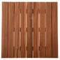 TABLETOP SQUARE HM6139 SOLID TEAK WOOD IN NATURAL COLOR 80x80x4(thickness)cm. image 1