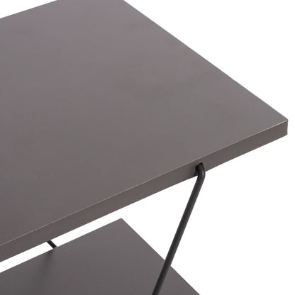 TV STAND TARS HM8922.20 MELAMINE GREY 120x32x33Hcm.
