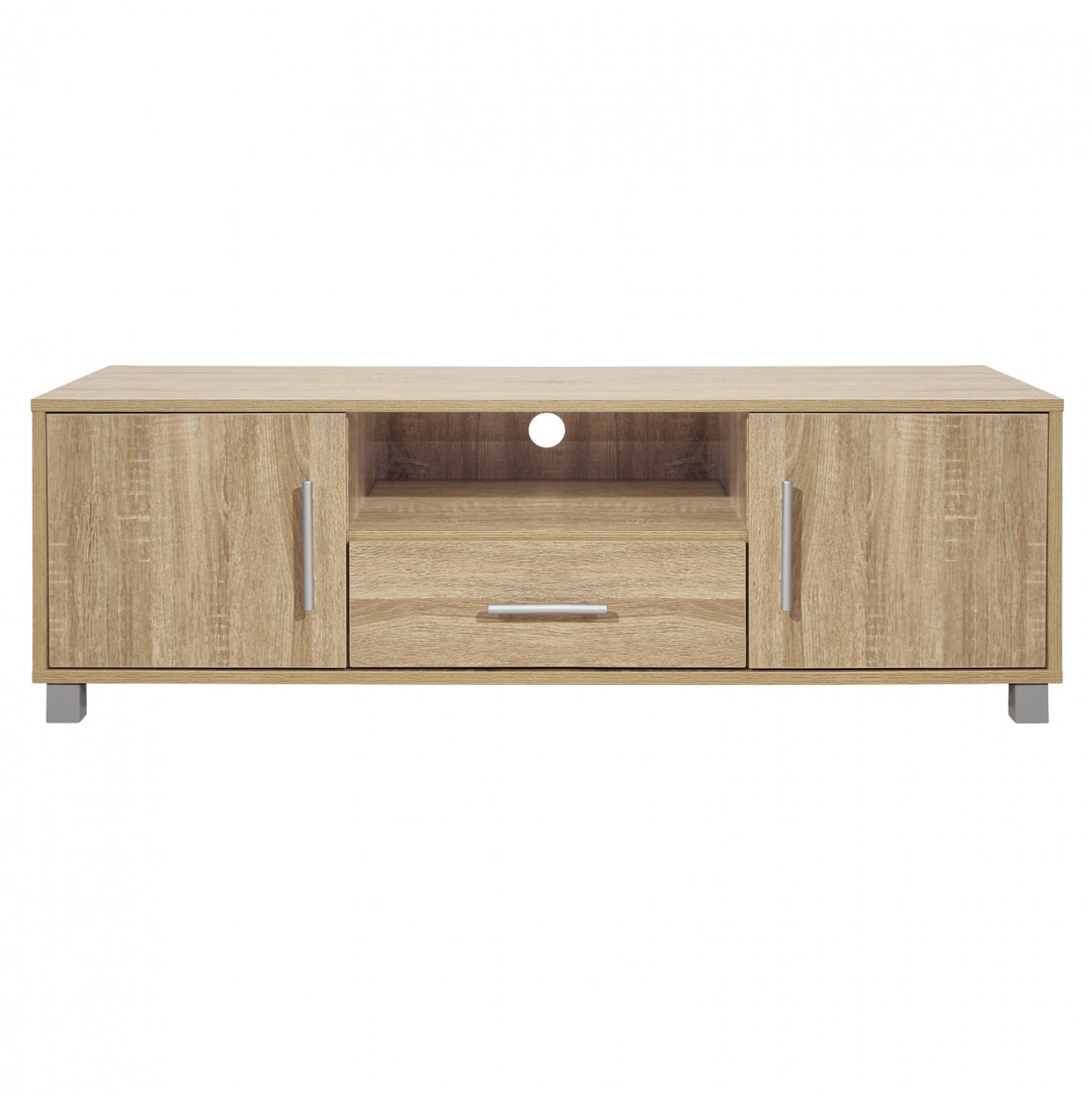 TV FURNITURE MACIE HM2203.02 MELAMINE IN SONAMA 120x40x39Hcm.
