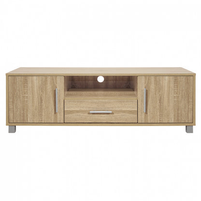 TV FURNITURE MACIE HM2203.02 MELAMINE IN SONAMA 120x40x39Hcm.