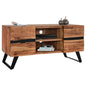 TV Furniture HM8174.11 Alicia Solid acacia wood Natural 130x43x66 cm. image 1