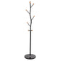 FLOOR STANDING HANGER HM9572.01 METALLIC 8 HANGING POSITIONS-BLACK Φ36x172Hcm. image 1