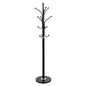FLOOR STANDING HANGER HM9573.01 METALLIC 13 HANGING POSITIONS-BLACK Φ37x180Hcm. image 1