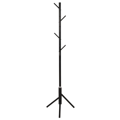 FLOOR STANDING HANGER HM9574.01 METALLIC IN BLACK COLOR-8 HANGING POSITIONS 48x48x173Hcm. image 1