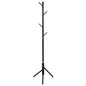 FLOOR STANDING HANGER HM9574.01 METALLIC IN BLACK COLOR-8 HANGING POSITIONS 48x48x173Hcm. image 1