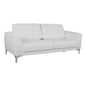 Sofa 3 seater Kenzie HM3121.32 with White PU 190x81x81  cm image 1