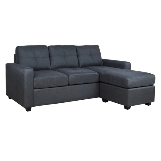 Corner Sofa HM3004.02 Left & Right in Grey Fabric image 1
