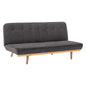 Sofa Bed 3 seater from velvet grey HM3168.01 193x85x88cm image 1