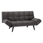 Sofa Bed 3 Seater from velvet grey HM3167.01 182x80x88cm image 1