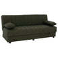 Hm3239.05 ANDRI three-seater sofa-bed, cypress green fabric image 1