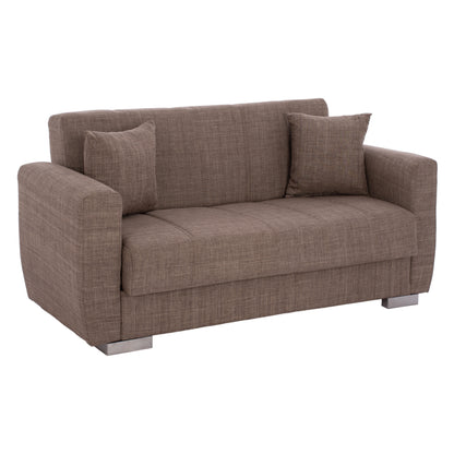 HM3241.02 sofa-bed, 150x84x88cm, beige, 2-seater image 1