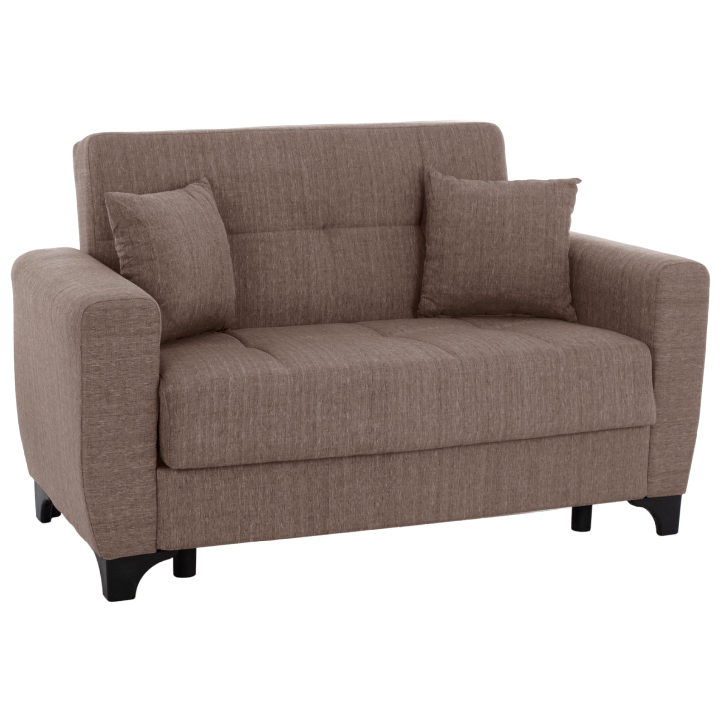 HM3243.02, 2-SEATER SOFA-BED, BEIGE, TALL BACK, 160x84x88 image 1