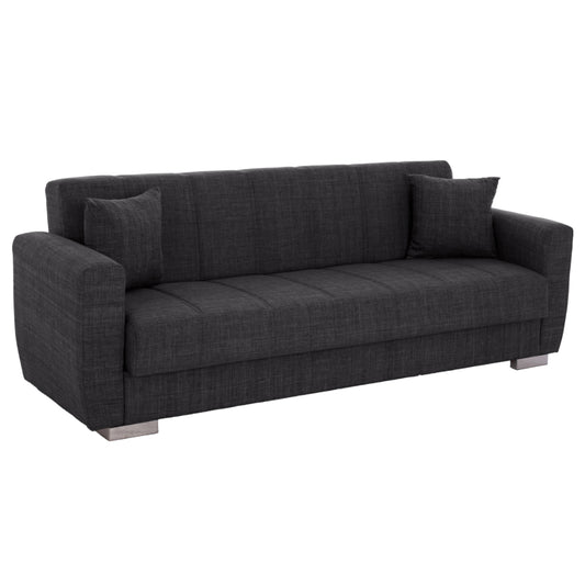 HM3240.03, 3-SEATER SOFA-BED, GREY, 215x80x77 image 1