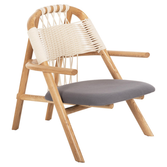 LEISURE CHAIR CRAFT HM9413.01 MADE OF ASH WOOD AND ROPE NATURAL image 1