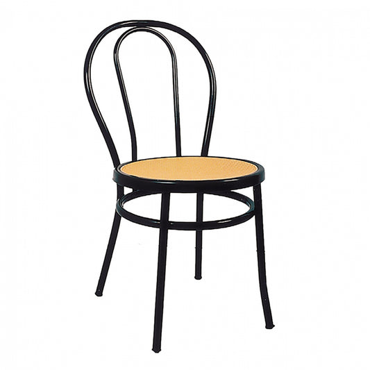 Chair Vienna type metallic with mat in many colors image 1