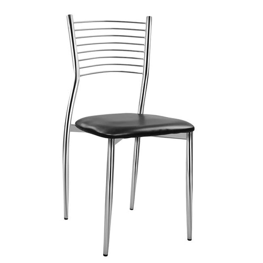 Chair Elvira HM0025.02 seat from black PU 40X44X83 cm image 1