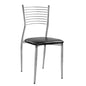 Chair Elvira HM0025.02 seat from black PU 40X44X83 cm image 1