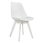 Chair Vegas HM0033.31 POLYPROPYLENE-PU-WHITE 47,5x55x82 cm image 1