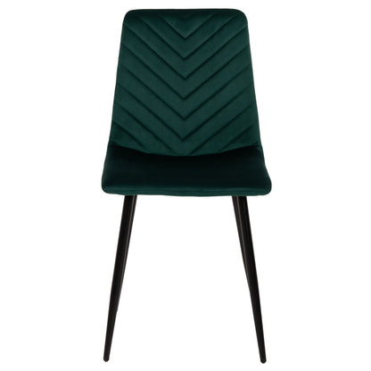 ДDining Chair Latrell ВЕЛВЕТ В ЦВЯТ КИПАРИС 43x54x88Hcm