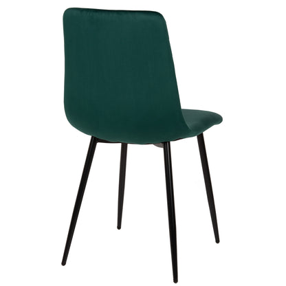 ДDining Chair Latrell ВЕЛВЕТ В ЦВЯТ КИПАРИС 43x54x88Hcm