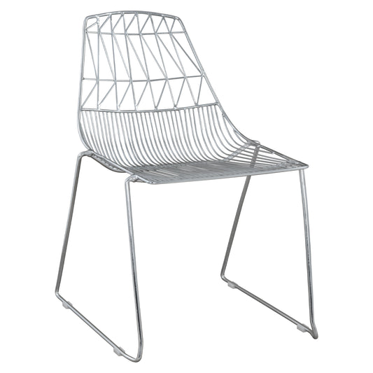Metallic chair Chromed Icarus HM8010.10 54x57x79cm image 1