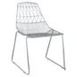 Metallic chair Chromed Icarus HM8010.10 54x57x79cm image 1