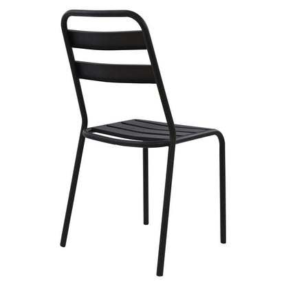 Metallic chair Black Jason HM5177.01 43x50x86cm