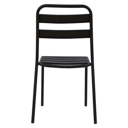 Metallic chair Black Jason HM5177.01 43x50x86cm