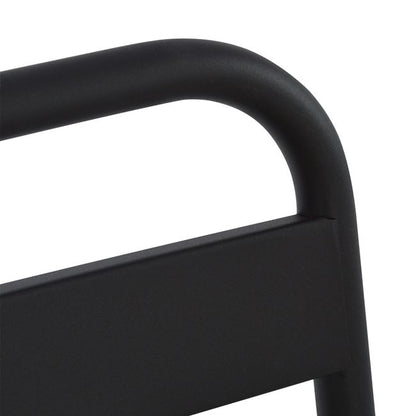 Metallic chair Black Jason HM5177.01 43x50x86cm