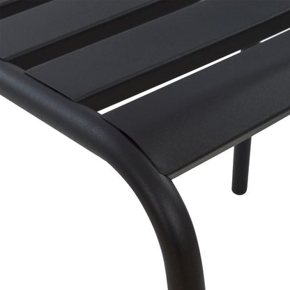 Metallic chair Black Jason HM5177.01 43x50x86cm