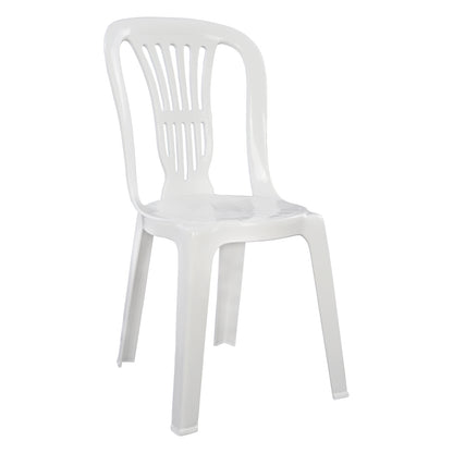 Pastic chair Vienna White 303002010  44x50x87 cm image 1