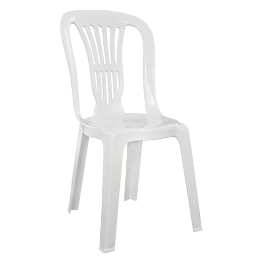Pastic chair Vienna White 303002010  44x50x87 cm image 1