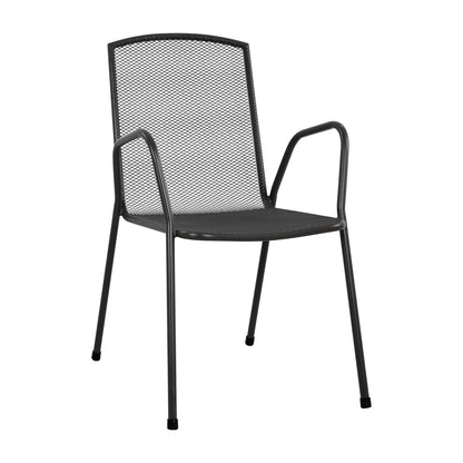 Armchair Metallic Grey HM5005.01 image 1