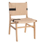 LEISURE CHAIR RUBBERWOOD AND ROPE IN NATURAL RUSTIC COLOR 50x60x88Hcm.HM9323.01 image 1