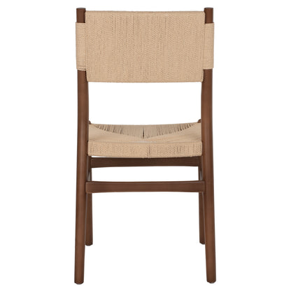 Стол от Бук с Нежно Въже и Класически Дизайн 48X52X85Hcm