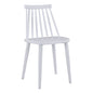 Dining chair HM8052.11 Vanessa White with metallic white legs 43x46,5x82 cm. image 1