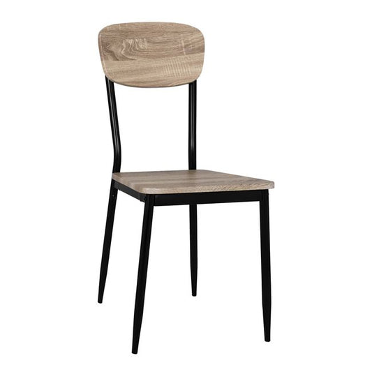 Dining chair sonama with black legs HM8373.01 39,5x49,5x87H cm image 1