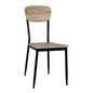 Dining chair sonama with black legs HM8373.01 39,5x49,5x87H cm image 1