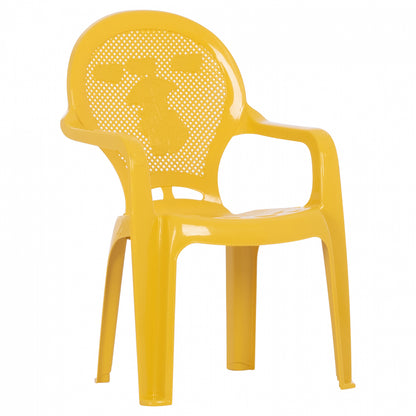 CHILDREN'S CHAIR HM5824.06 YELLOW 36.5x36.5x56.5 image 1