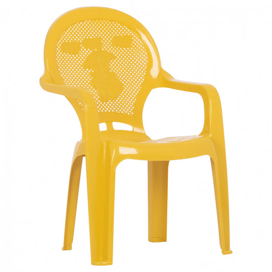 CHILDREN'S CHAIR HM5824.06 YELLOW 36.5x36.5x56.5 image 1