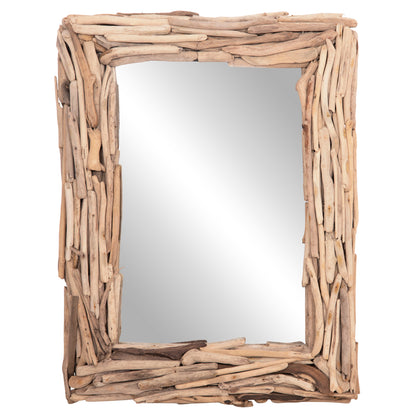 WALL MIRROR TWIGS HM4440 DRIFTWOOD IN NATURAL COLOR 62x10x82Hcm.