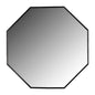 WALL MIRROR HM9583.01 OCTAGON BLACK ALUMINUM FRAME 55,5x2,5x55,5Hcm. image 1