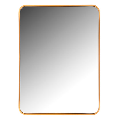 WALL MIRROR HM9584.30 GOLD ALUMINUM FRAME 60x3x80Hcm. image 1