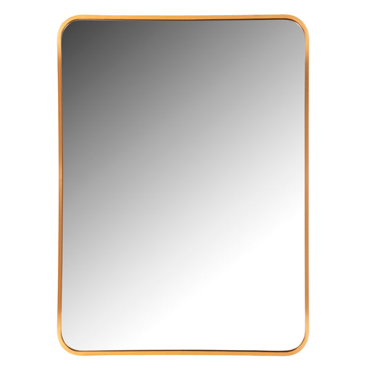 WALL MIRROR HM9584.30 GOLD ALUMINUM FRAME 60x3x80Hcm. image 1